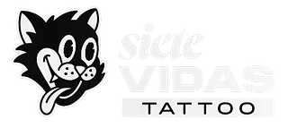 Siete Vidas Tattoo logotipo